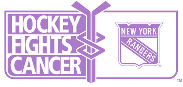 new york rangers hockey fights cancer